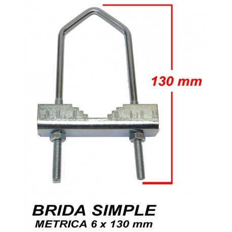 BRIDA MÁSTIL M6 x 130mm