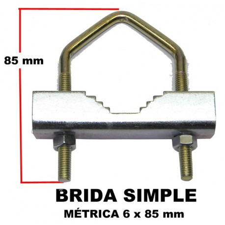 BRIDA MÁSTIL M6 X 85 mm