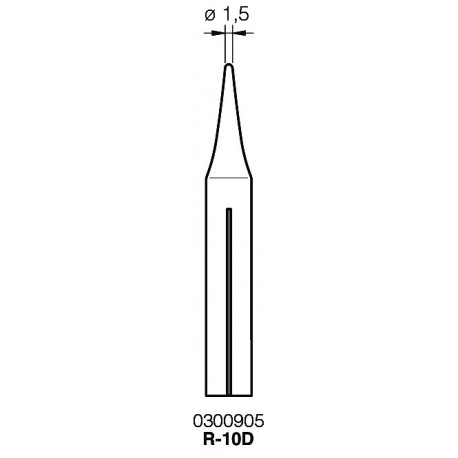 PUNTA SOLDADOR R10D JBC