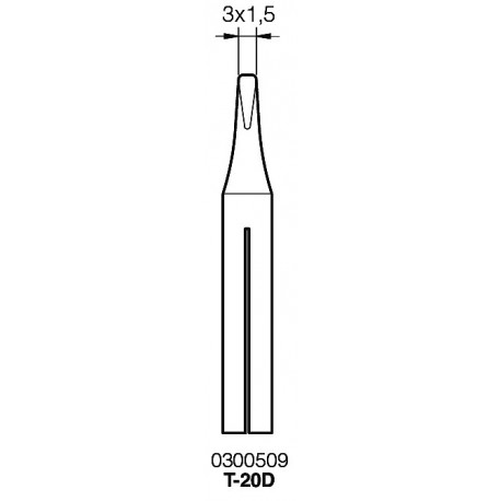PUNTA SOLDADOR T20D JBC