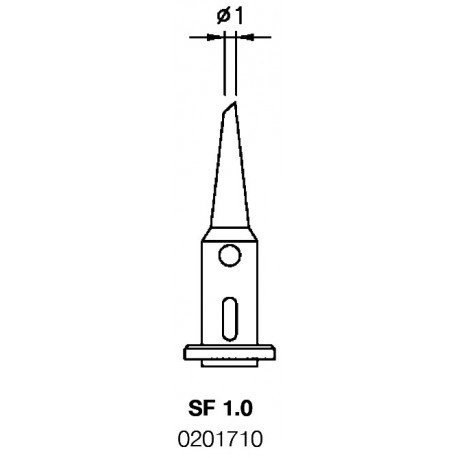 PUNTA SOLDADOR A GAS SF1.0 JBC