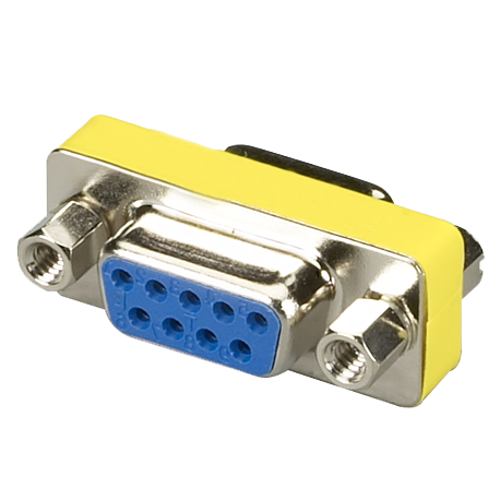 ADAPTADOR SUB-D DB9H - DB9H NULL MODEM