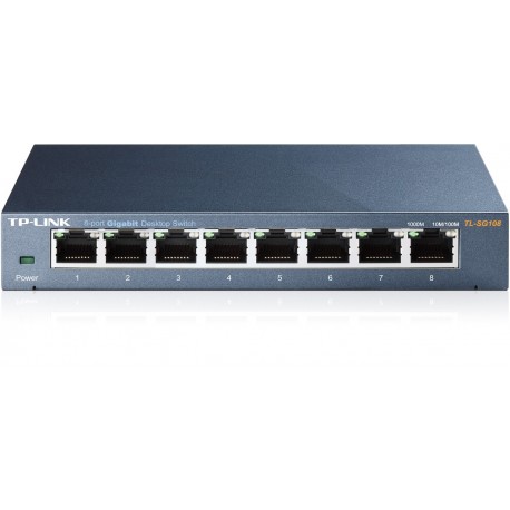 SWITCH 8 PUERTOS GIGABIT IGMP QoS TP-LINK