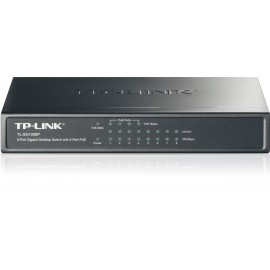 SWITCH 8 PUERTOS GIGABIT 4 PoE TP-LINK