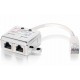 ADAPTADOR RJ45 M-2x H CAT 5e EQUIP