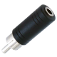 ADAPTADOR RCA MACHO A JACK 3,5mm HEMBRA ESTÉREO