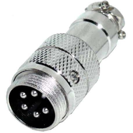 CONECTOR MICRO 5P MACHO AEREO