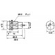 INTERRUPTOR CON LLAVE OFF-ON.125V. 1A (250V. 0.5A)