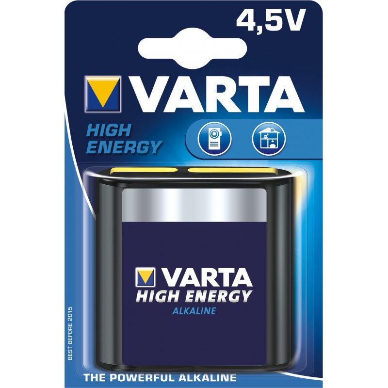 PILA ALCALINA 9V HIGH ENERGY 6LR61 VARTA - Electronica BF, sl