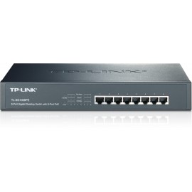 SWITCH 8 PUERTOS CON 8 POE GIGABIT TP-LINK