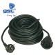 PROLONGADOR CORRIENTE 3x1,5 mm 5m NEGRO GSC