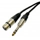 CONEXIÓN XLR HEMBRA-JACK 6,3 ST DCU basics