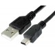 CONEXION USB  AM - MINI USB 5P 1,5m DCU basics