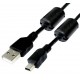 CONEXION USB  AM - MINI USB 5P 2 CORES 1,5m DCU basics