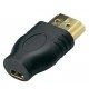 ADAPTADOR MICRO HDMI HEMBRA A HDMI MACHO DCU