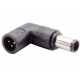 CONECTOR ECO HP/COMPAQ 18,5V/19V 7,4*5,0*12 mm DCU