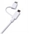 CONEXIÓN IPHONE LIGHTNING Y MICRO USB BLANCO 1 m DCU