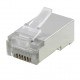 CONECTOR MODULAR RJ-45 Cat.5 BLINDADO DCU