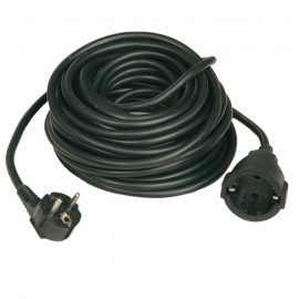 Prolongador de cable eléctrico | 3 metros de cable (3x1,5mm) | Base Bipolar  | Cofan 51001013