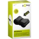 CUBRE CABLES NEGRO GOOBAY