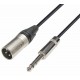 CONEXIÓN XLR M NEUTRIK - JACK 6'3 REAN 5m DCU