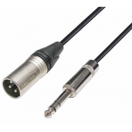 CONEXIÓN XLR MACHO  - JACK 6'3 MACHO ST REAN 3m DCU NEUTRIK