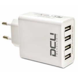 ALIMENTADOR CONMUTADO 4 x USB 2,4A DCU