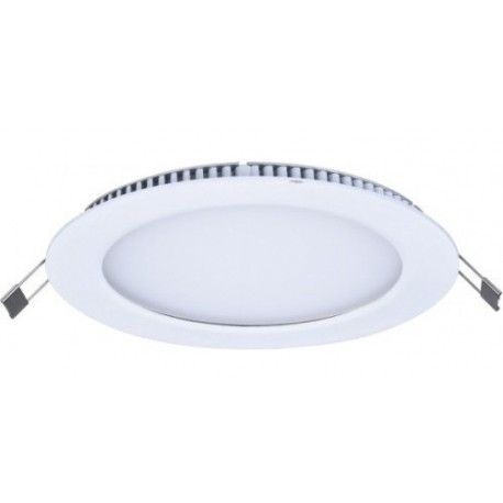 DOWNLIGHT LED EMP REDONDO 220V 9W 3000K ALVER