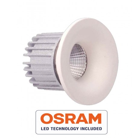 DOWNLIGHT LED REDONDO EMPOTRAR 3,5W 4000K ALVERLAMP