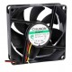 VENTILADOR 12Vcc 80x80x25 mm 3 HILOS