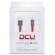 CONEXIÓN APPLE LIGHTNING PLANO 0,2 m ROJO DCU