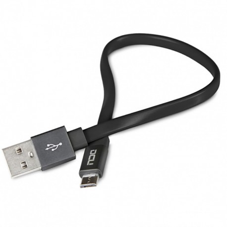 DCU 30402045 Negro / Cable USB-A (M) a USB-C (M) 20cm