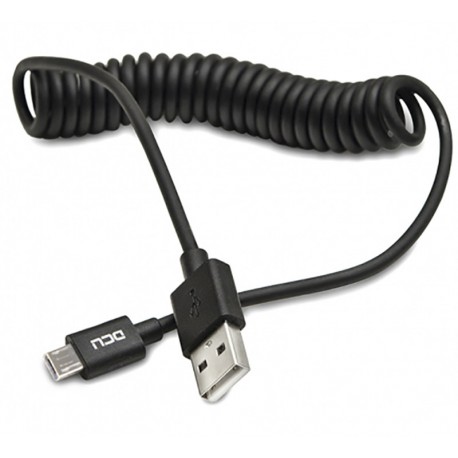 CONEXIÓN MICRO USB RIZADO 1,5 m DCU