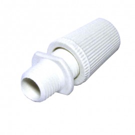 PASACABLES MACHO-HEMBRA M10x1 BLANCO