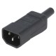 CONECTOR RED TRIPOLAR MACHO AEREO RECTO