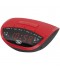 RADIO RELOJ DESPERTADOR 2 ALARMAS ROJO TREVI