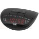 RADIO RELOJ DESPERTADOR 2 ALARMAS NEGRO TREVI