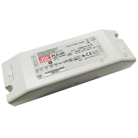 DRIVER ALIMENTACIÓN LED 24V 1,9A 45W TORNILLO MW