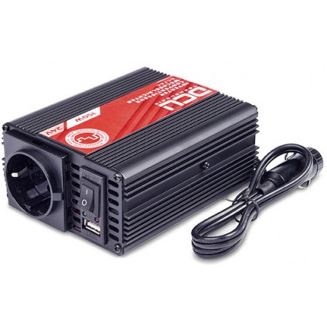 INVERSOR 24Vcc/230vAC 150W SENOIDAL MODIFICADA USB