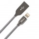 CONEXIÓN APPLE LIGTNING A USB HEMBRA "PURE METAL" 1m DCU