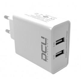 ALIMENTADOR CONMUTADO 5V 2 x USB 2,4A DCU