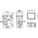 PULSADOR BASCULANTE 2 CIRCUUITOS 2 POSICIONES (OFF-(ON))