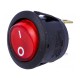 PULSADOR BASCULANTE 2POS (OFF-(ON)) LUZ ROJO 220V