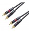 CONEXIÓN 2x RCA - 2x RCA 5m REAN DCU