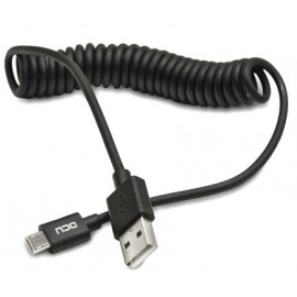 CONEXIÓN USB A MACHO- USB C MACHO RIZADO 1,5m DCU