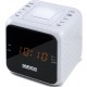 RADIO RELOJ DESPERTADOR BLANCO DAEWOO