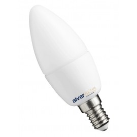 BOMBILLA LED VELA  REG. E14 230V 4W 3000KSMD ALVER