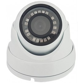 CAMARA CCTV DOMO FIJA 3,6 mm HD 1080p IP66 BLANC