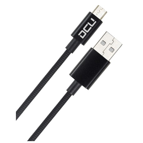 CONEXIÓN MICRO USB PURE SOFT NEGRO 1m DCU