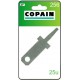 TERMINAL RECTO PARA C.I. 2,8x0,8 COPAIN BLS 25u